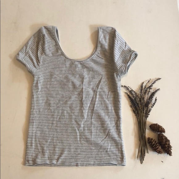 BONGO Fitted Layering Striped Tee - Picture 2 of 6